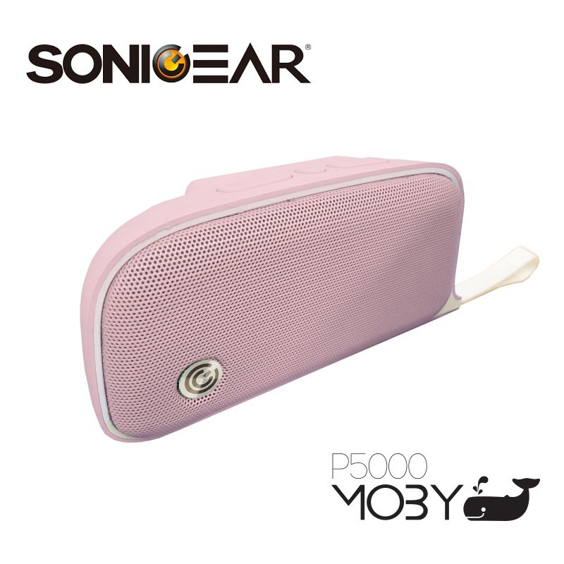【SonicGear】P5000 USB可攜式藍牙多媒體音箱_蜜桃粉