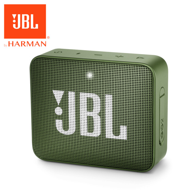 JBL GO 2 可攜式防水藍牙喇叭(青苔綠)