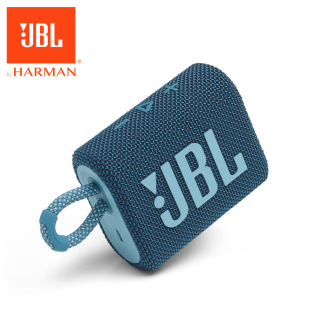 JBL GO 3 可攜式防水藍牙喇叭(藍色)