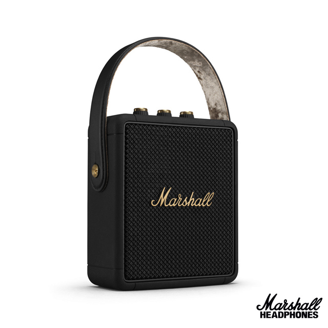 Marshall Stockwell II 攜帶式藍牙喇叭-古銅黑
