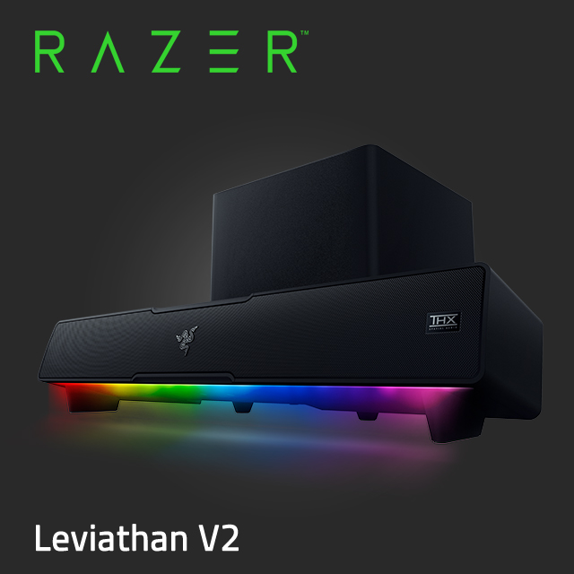 RAZER 雷蛇 LEVIATHAN V2 利維坦巨獸 V2 電競喇叭