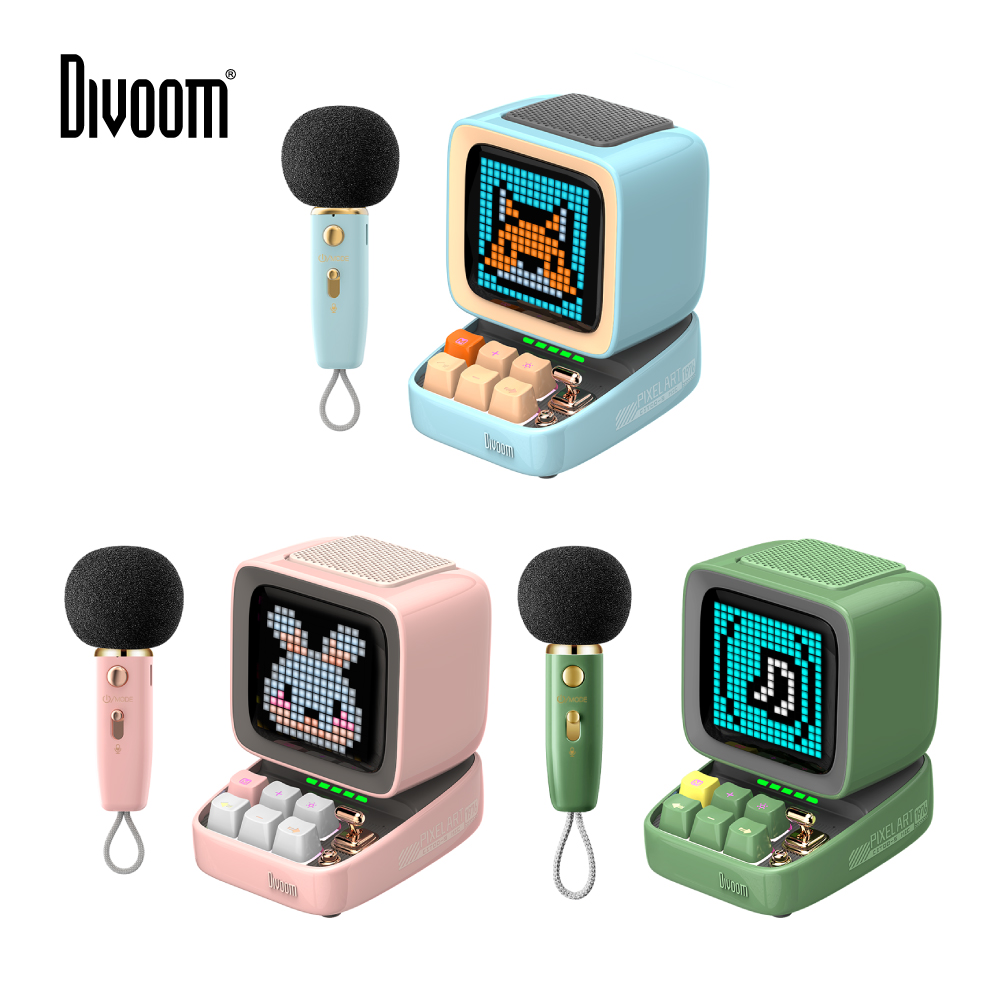 DIVOOM Ditoo-5M  行動KTV像素藍牙喇叭