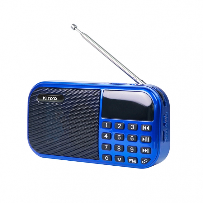 KINYO 大聲量讀卡收音機(RA-5515)