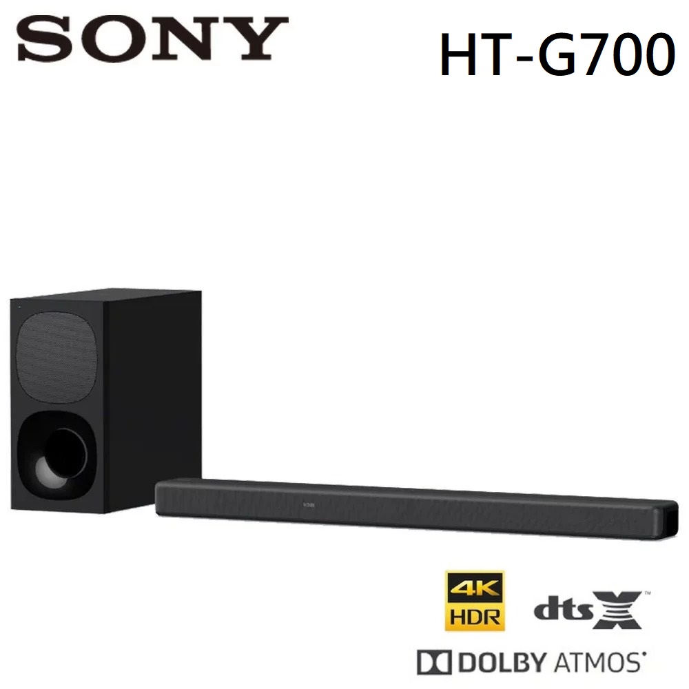 SONY 索尼 HT-G700 3.1聲道 無線低音 家庭劇院