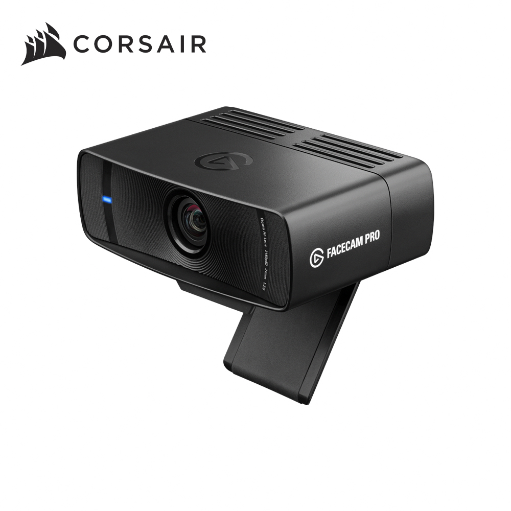 海盜船 CORSAIR Elgato Facecam Pro 4K 直播攝像鏡頭