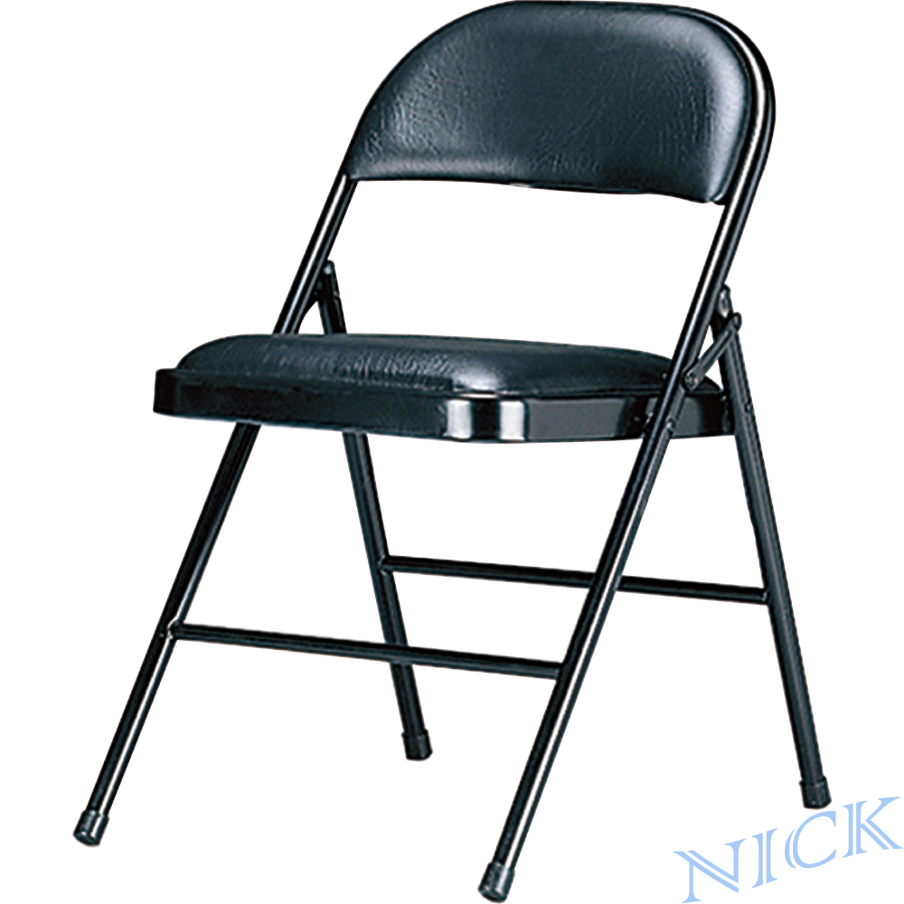 【NICK】皮革坐墊橋牌折疊椅