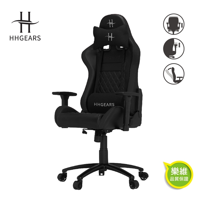 【HHGears】XL500 電競椅 黑
