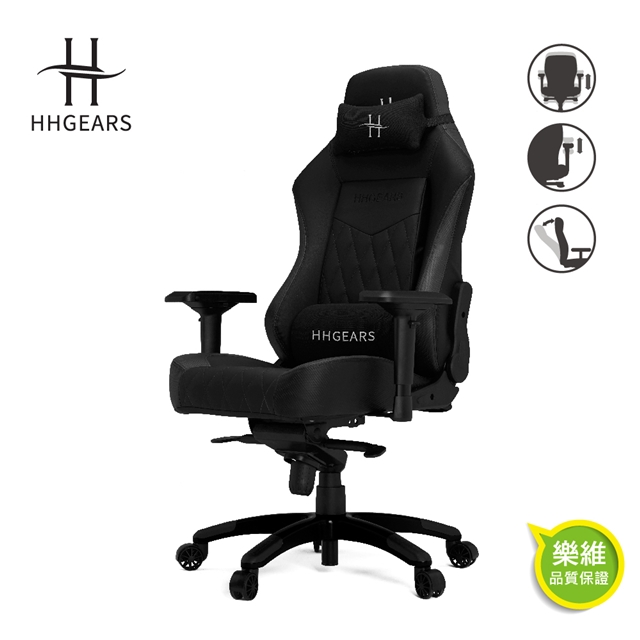 【HHGears】XL800 電競椅 黑