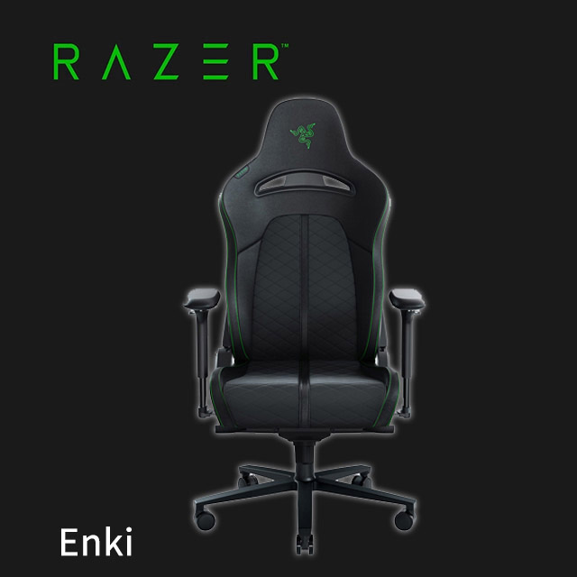 雷蛇 Razer Enki 電競椅(綠) RZ38-03720100-R3U1