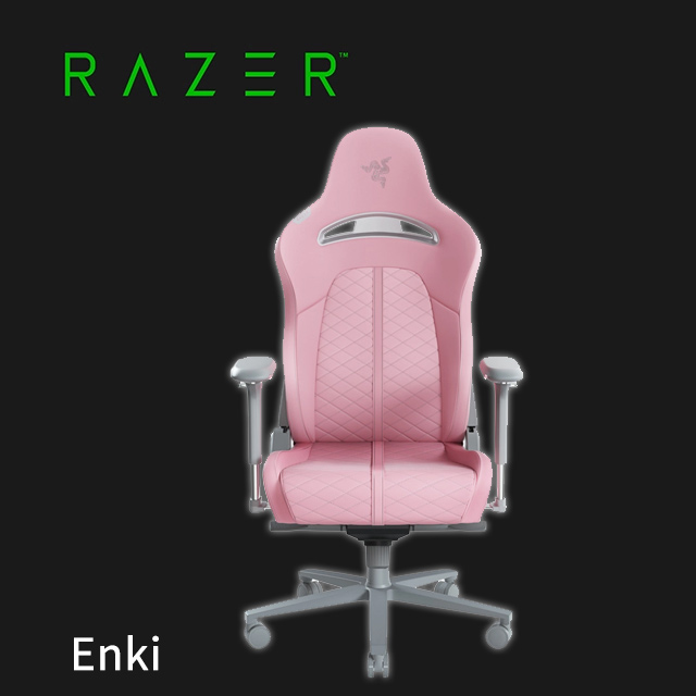 雷蛇 Razer Enki 電競椅(粉) RZ38-03720200-R3U1