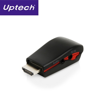 Uptech HC106A攜帶型HDMI轉VGA影音轉換棒