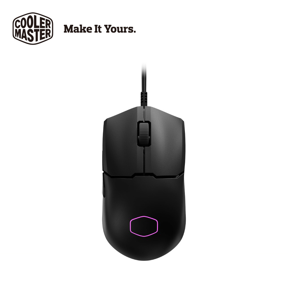 酷碼Cooler Master MM712 Wired 超輕有線電競滑鼠(消光黑)