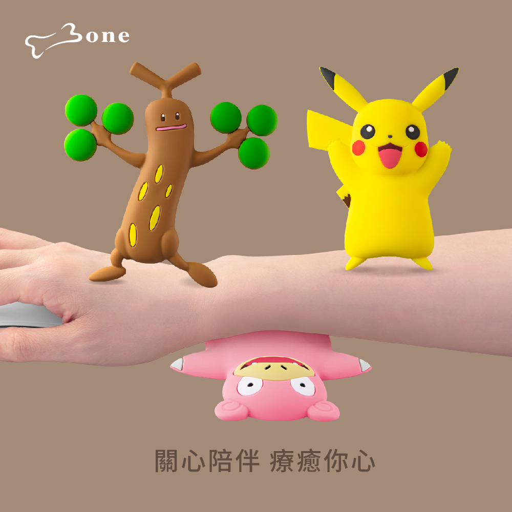 Bone /寶可夢造型手腕墊 滑鼠靠墊 護腕墊