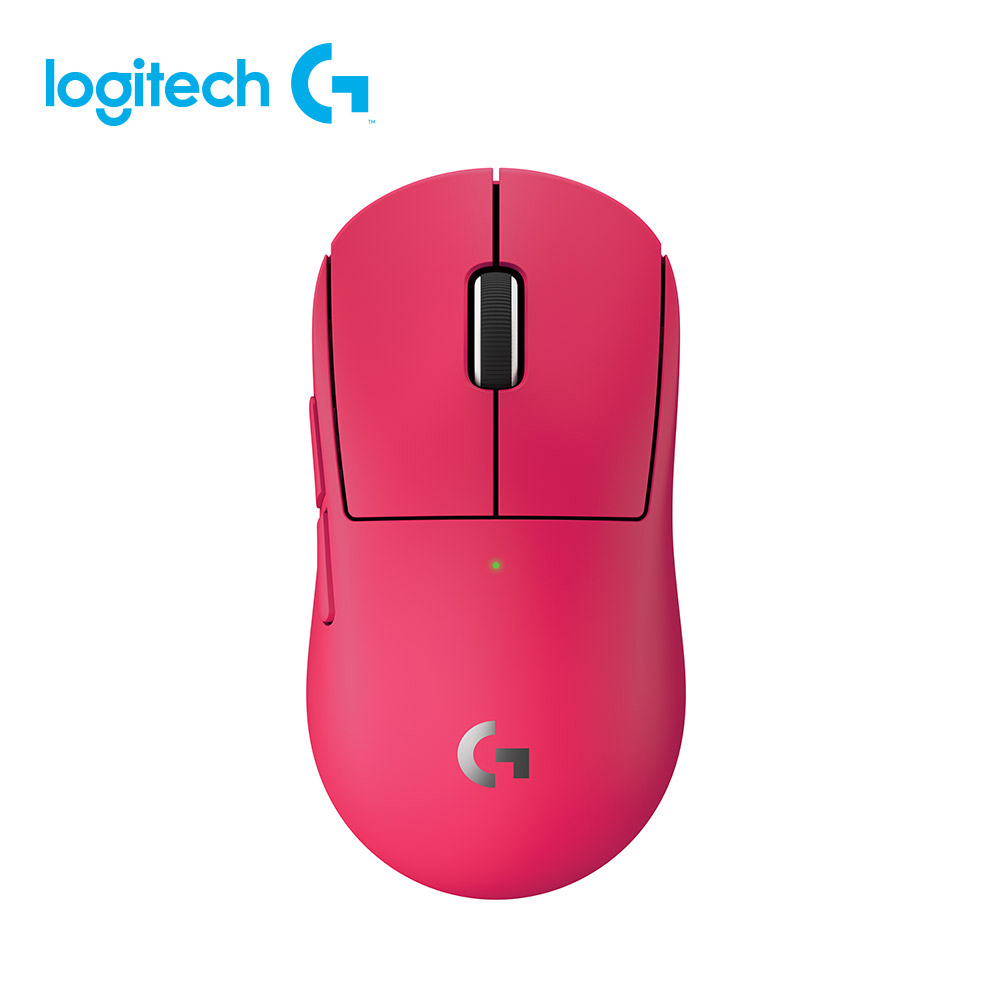 Logitech 羅技 Logitech G PRO X SUPERLIGHT 2C 無線輕量化電競滑鼠-小手版/桃紅