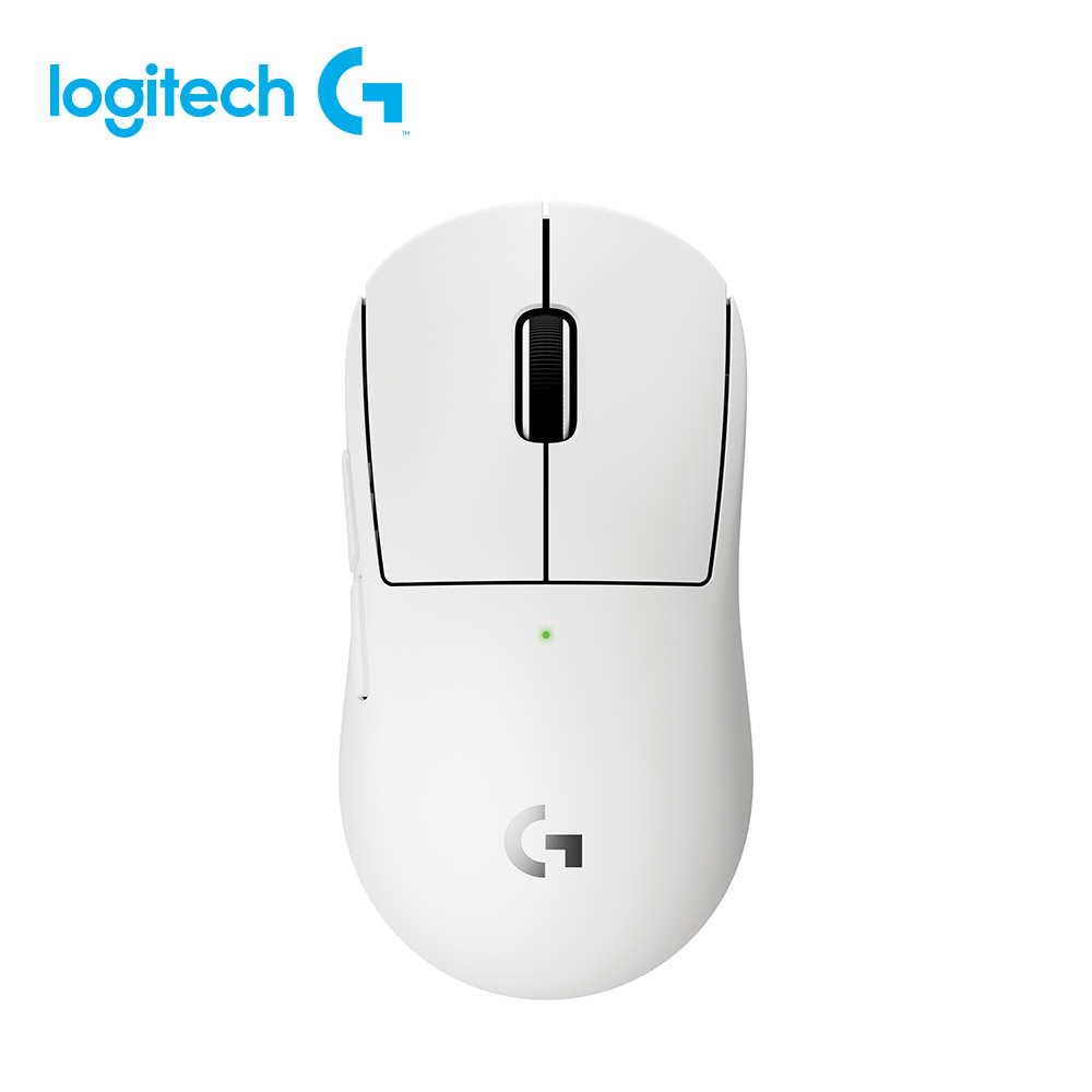 Logitech 羅技 Logitech G PRO X SUPERLIGHT 2C 無線輕量化電競滑鼠-小手版/白
