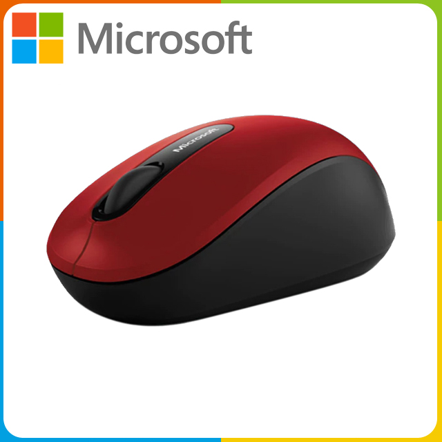 微軟藍牙行動滑鼠 3600(紅)