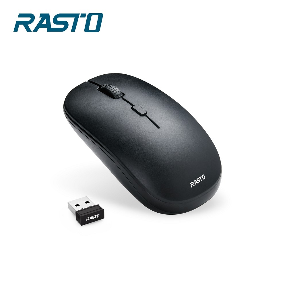 【RASTO】四鍵式DPI切換超靜音無線滑鼠