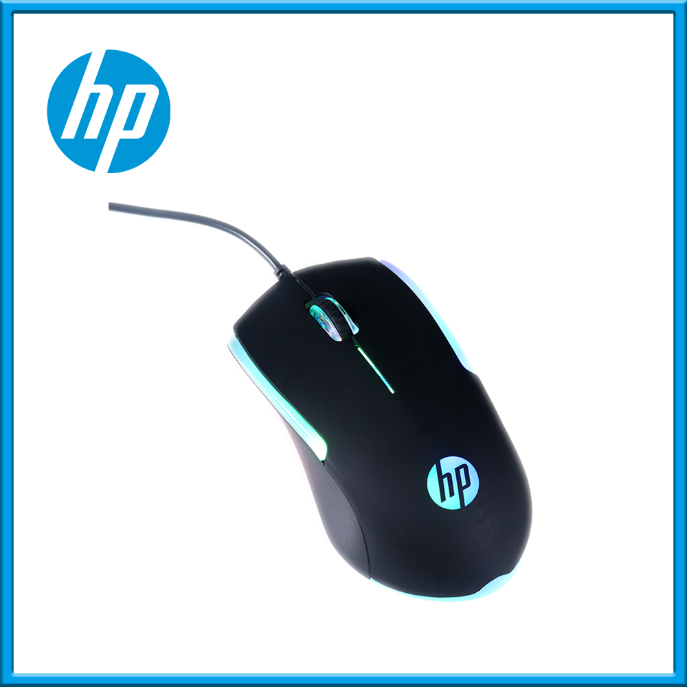 HP 惠普 RGB有線電競高效能滑鼠 M160 (黑) ( 滑鼠 有線滑鼠 電競滑鼠 遊戲滑鼠 )