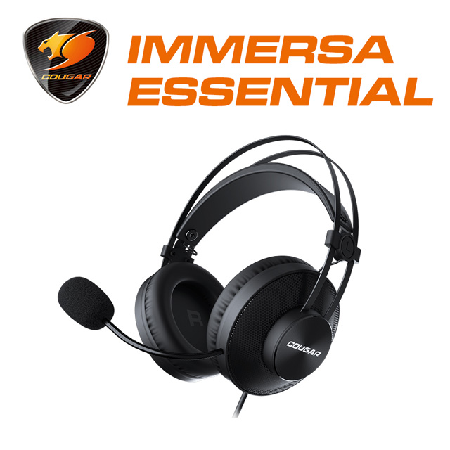 【COUGAR 美洲獅】Immersa Essential 立體聲電競耳機