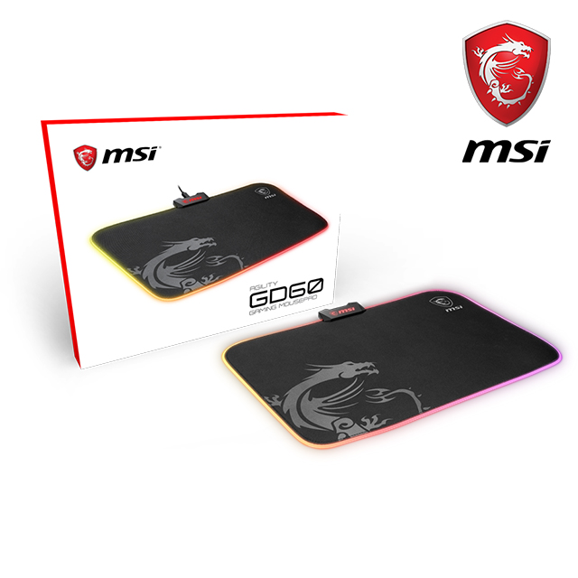 MSI Agility GD60 RGB滑鼠墊