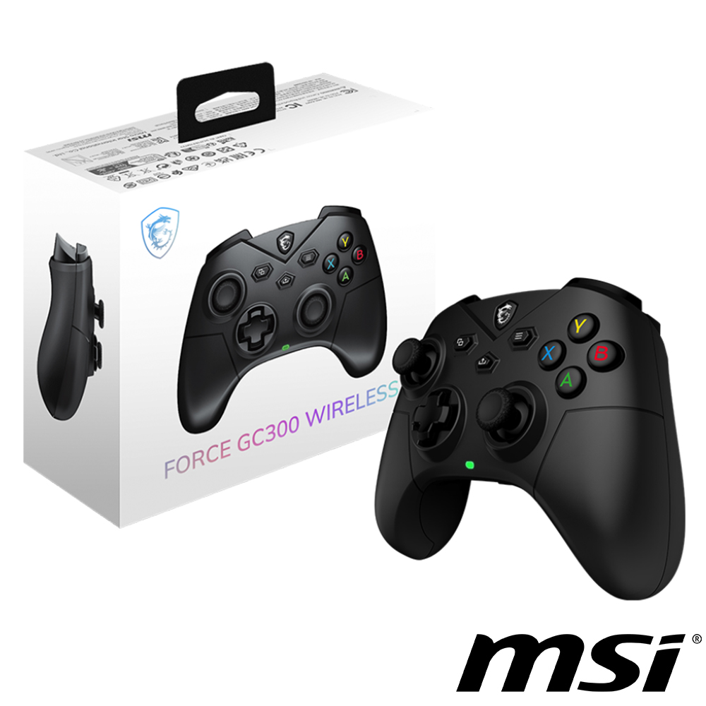 MSI微星 FORCE GC300 WIRELESS 無線搖捍控制器遊戲手把