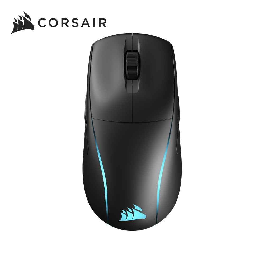 海盜船CORSAIR M75 WIRELESS RGB無線三模電競滑鼠【黑】