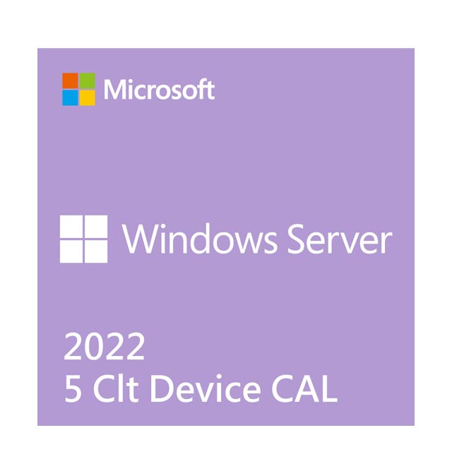 C-Win Server CAL 2022 繁中 5 Clt Device CAL 隨機版