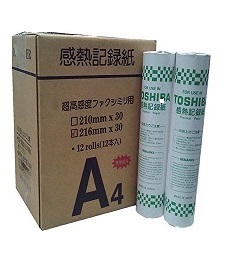 TOSHIMA 216傳真感熱紙 (12入)