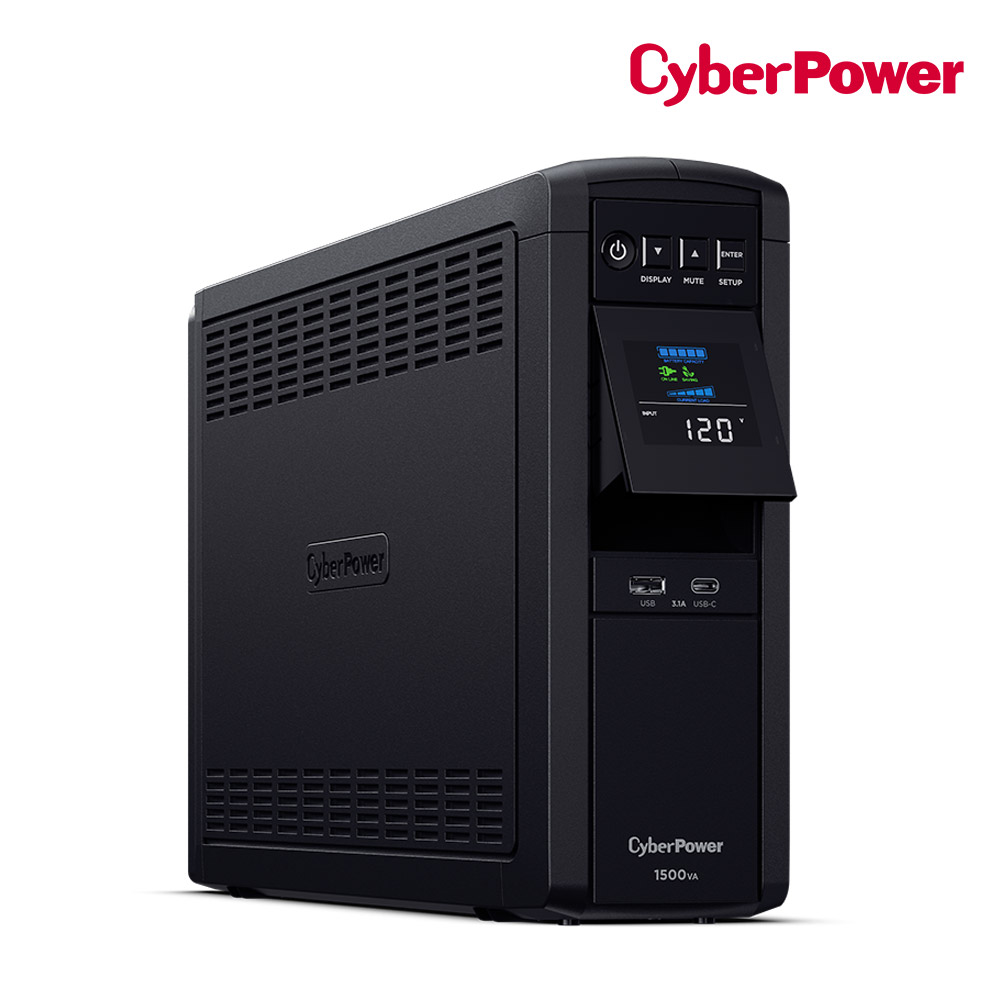 CyberPower 1500VA 在線互動式 正弦波不斷電系統(CP1500PFCLCDa)
