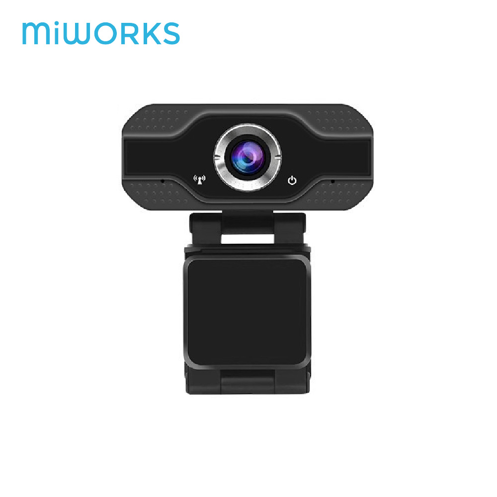 【MiWorks米沃】 新一代升級版 FHD 1080P視訊攝影機 遠距教學/居家辦公專用