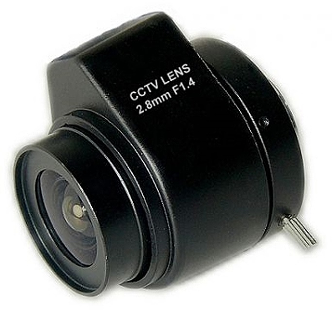 監視器攝影機 監控攝影機 DC自動光圈2.8mm鏡頭
