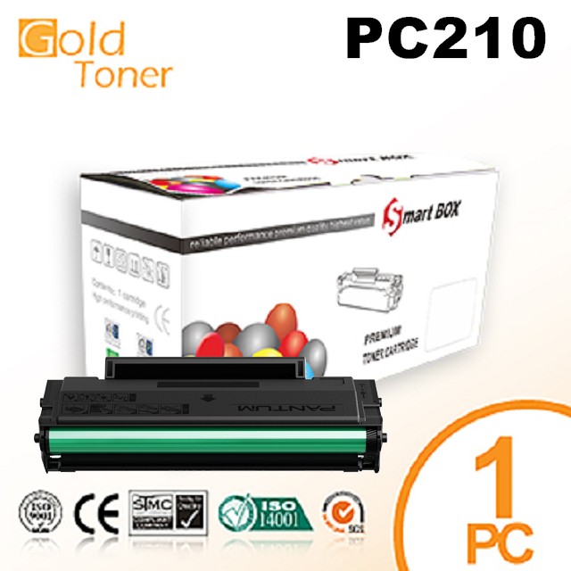 【Gold Toner】Pantum 奔圖 PC210 / PC210EV 全新相容碳粉匣，P2200 / P2500W / M6500W