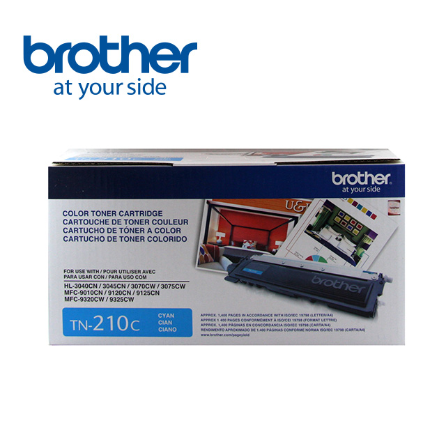 Brother TN-210C 藍色原廠碳粉匣