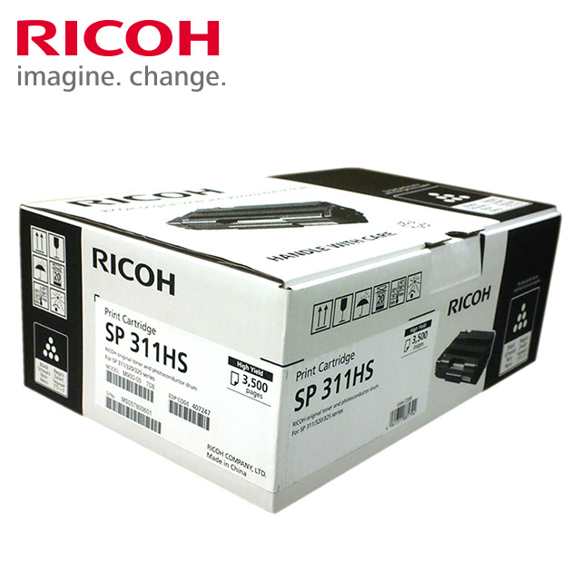 RICOH 407247 SP311 碳粉匣-黑色 3500張(TNSP 311HS)