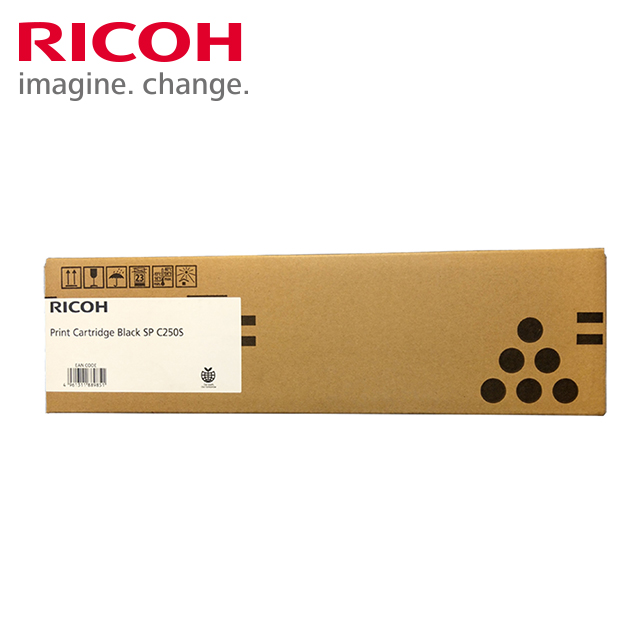 RICOH 407547 SP C250S 碳粉匣-黑色 2000張(TNSP C250SB)