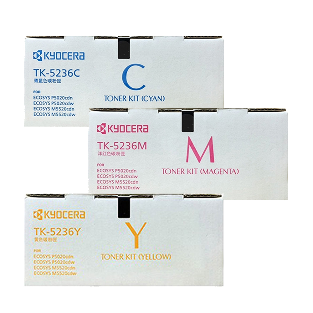 TK-5236 彩色 原廠盒裝碳粉匣 TK5236 適用 KYOCERA M5520cdn M5520cdw P5020cdn P5020cdw