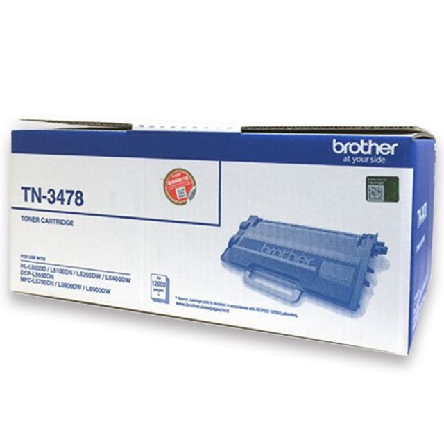 Brother TN-3478 原廠黑色高容量碳粉匣（適用：HL-L5100DN、 MFC-L5700DN)