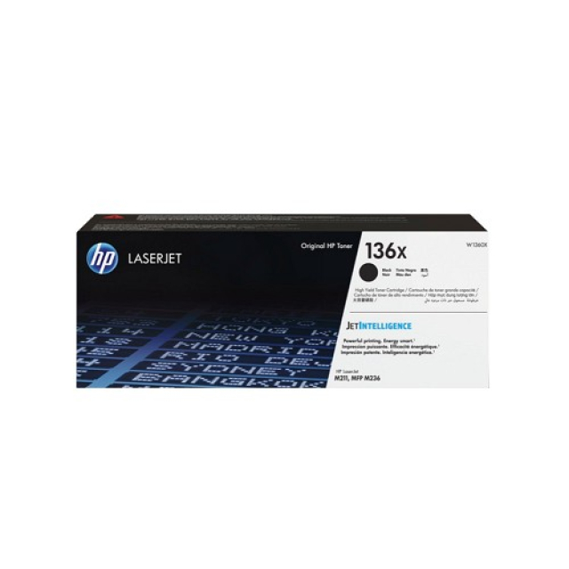 HP 惠普W1360X/136X 原廠高容量黑色碳粉匣HP LaserJet MFP M236 / M211 / M236sdw