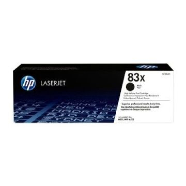 HP 惠普83X/CF283X 原廠黑色碳粉匣 HP LJPM201dn/M125a/M125nw/M127fn/M127fw/M225dn