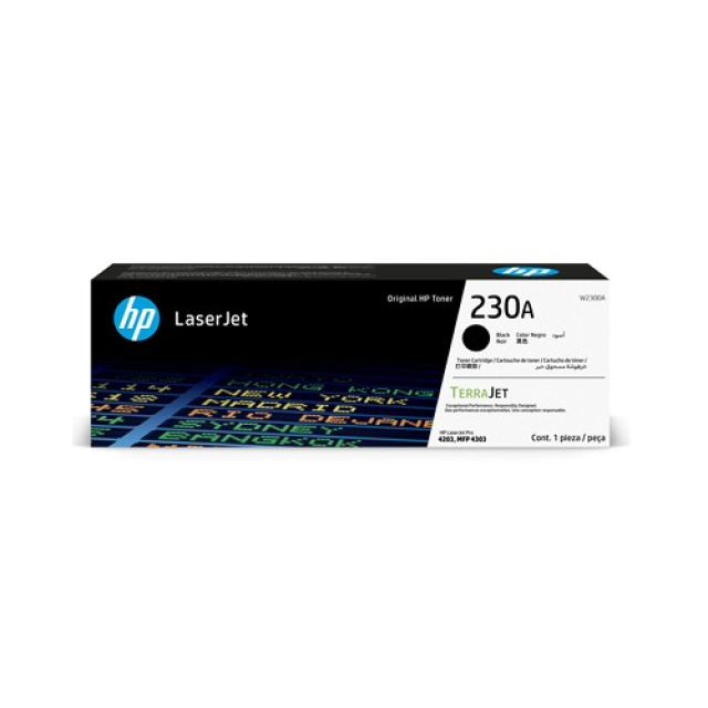HP 惠普230A/W2300A 原廠黑色碳粉匣
