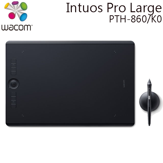 (福利品)Wacom Intuos Pro Large 創意觸控繪圖板(PTH-860/K0-C)