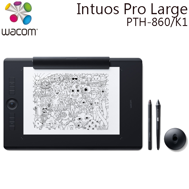 Wacom Intuos Pro Large 雙功能創意觸控繪圖板