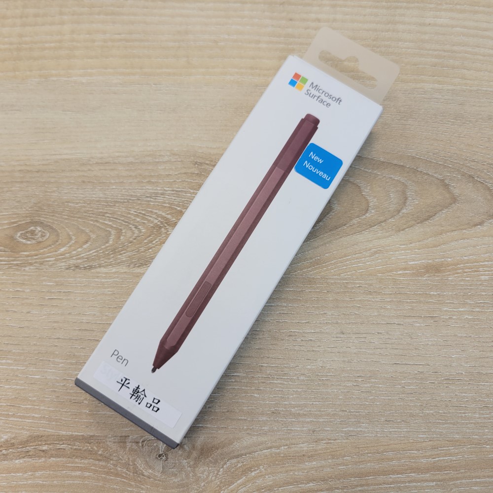 (4096階) Microsoft 微軟 原廠 Surface Pen 型號：1776 (罌粟紅) Pro 3 4 5 6 7手寫筆 觸控筆 電容筆