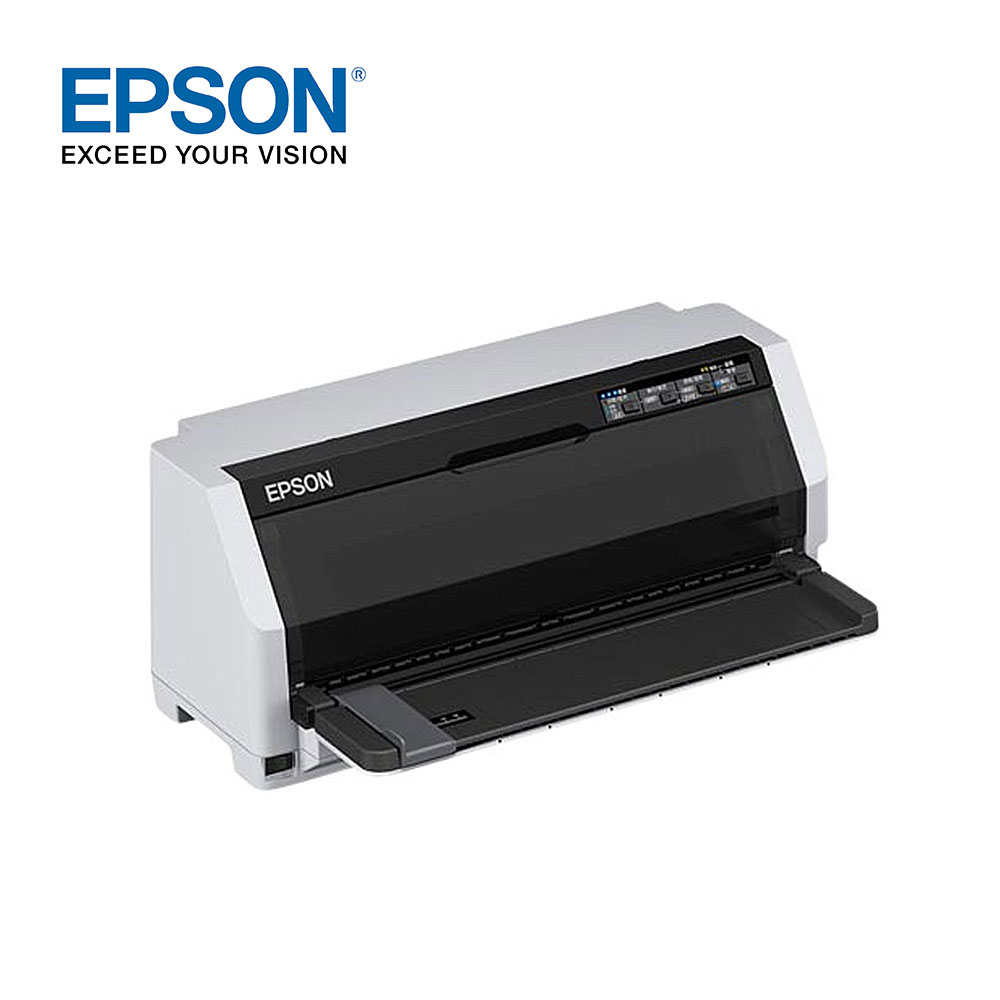 【超值組】EPSON LQ-690CII 點陣式印表機 + C13S015611原廠黑色色帶5入