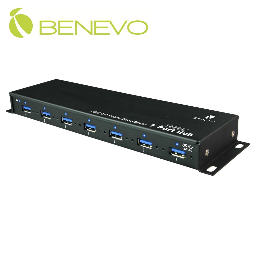 BENEVO UltraUSB工業級 7埠USB3.0集線器