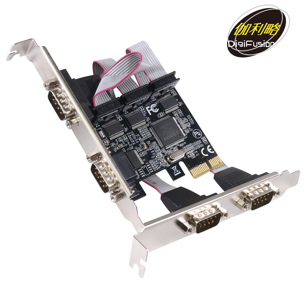 伽利略 PCI-E RS232 4 Port 擴充卡