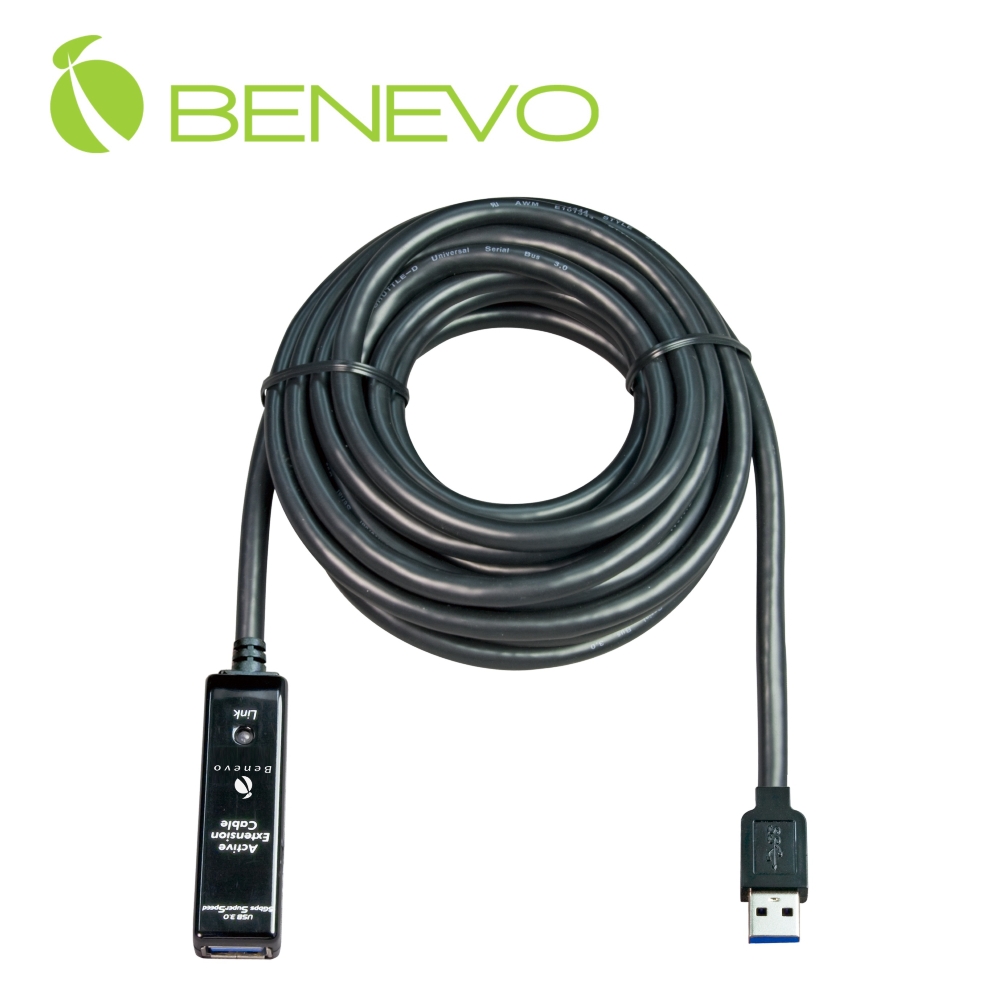 UltraUSB3專業型 5M 主動式USB 3.0 延伸線，附專用變壓器