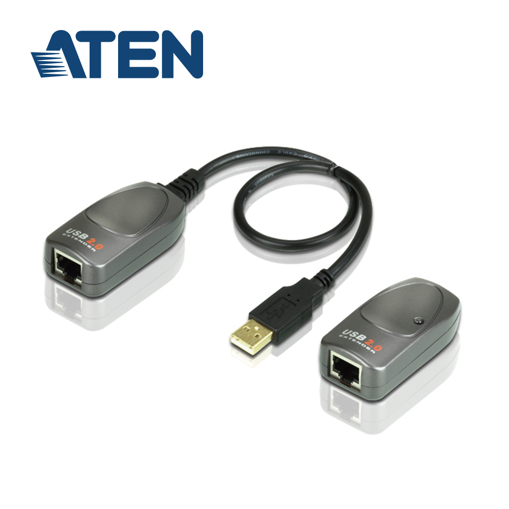 ATEN USB 2.0 延伸器,透過Cat.5/5e/6連接線 - UCE260