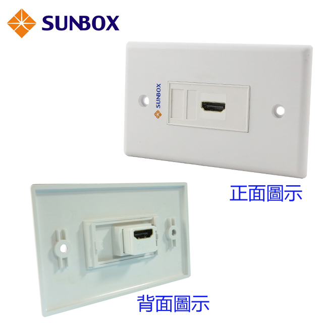SUNBOX HDMI 面板插座 (WP-1H)