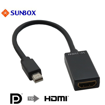 SUNBOX Mini Displayport 轉 HDMI 轉換器 (VC210DH)